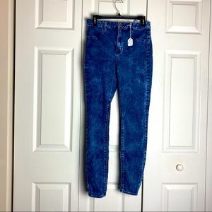 American Eagle Acid Wash Sky-High Jegging